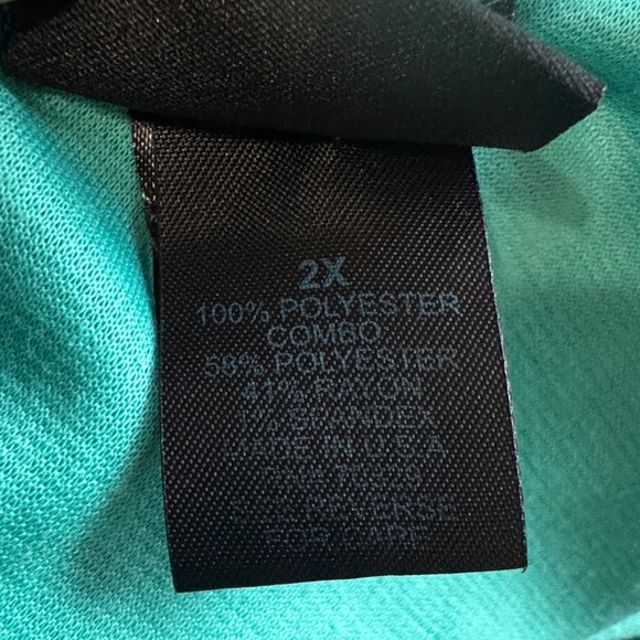 Chevron Pattern Maxi Dress - Teal, Coral, Navy - Picture 11 of 11